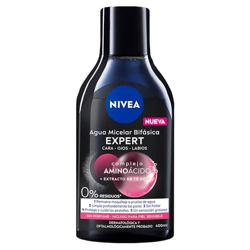NIVEA Agua Micelar Desmaquillante Bifásica Expert (400 ml)