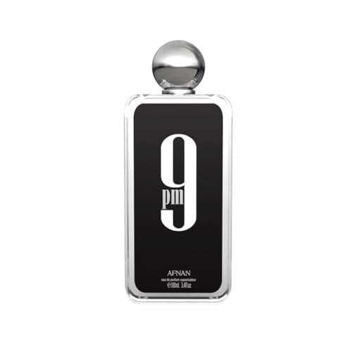 Afnan Agua de Perfume EDP 9PM para Hombres, 100 ml (Paquete de 1)