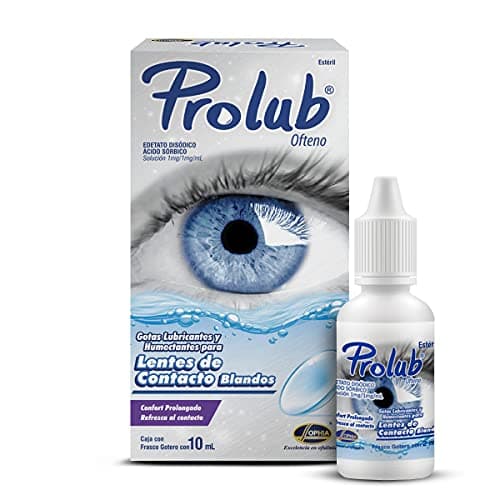 Prolub Ofteno 10 Ml, Gotas Lubricantes Y Refrescantes Para Los Ojos Secos, Pack of 1