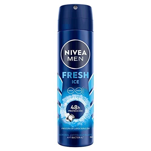 NIVEA MEN Desodorante Antitranspirante Hombre Fresh Ice Spray, 150ml : Amazon.com.mx: Salud y