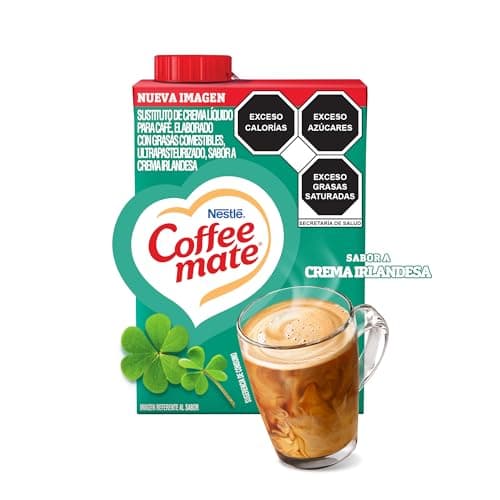 Coffee Mate Sustituto de Crema Para Café Líquido Sabor a Crema Irlandesa 530g