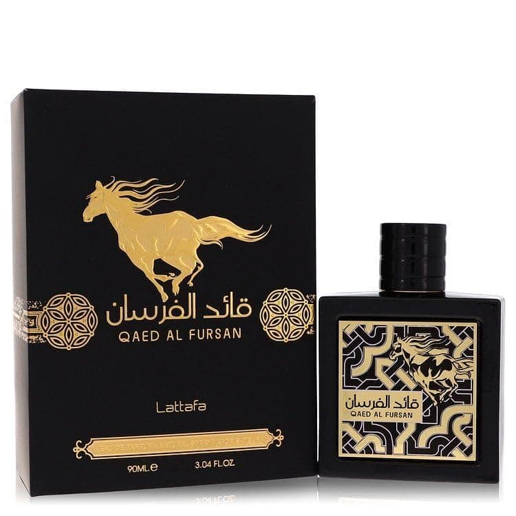 Lattafa Qaed Al Fursan for Unisex Eau de Parfum Spray, 3.0 Ounce