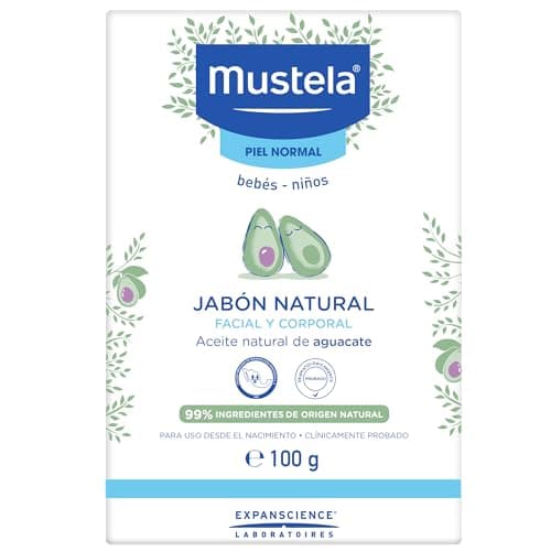 Mustela Jabón Natural en Barra