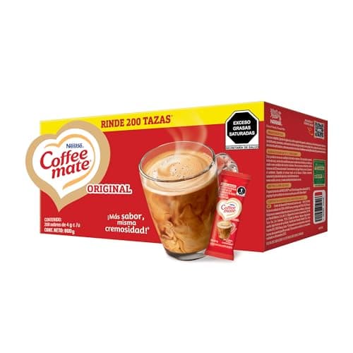 Coffee Mate Sustituto de Crema Original 200 Unidades