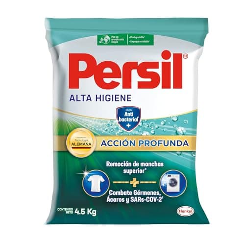 Persil - Detergente en Polvo Alta Higiene 4.5KG Acción Profunda Plus