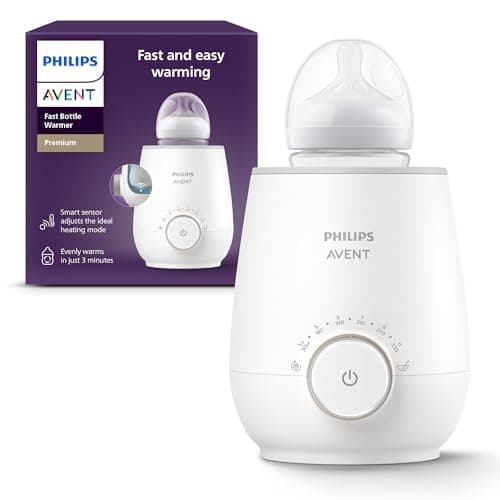 Philips Avent Calentador de Biberones Premium│Blanco│0 m+│1 pzs│SCF358/00