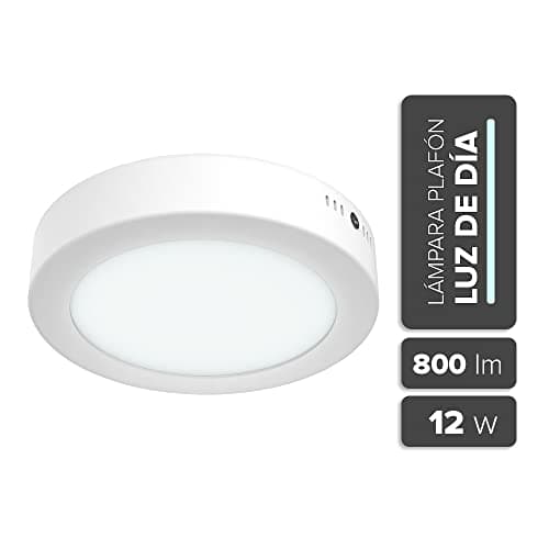 Tecnolite Lámpara Plafón LED de Techo 12PTLLEDC65MVB