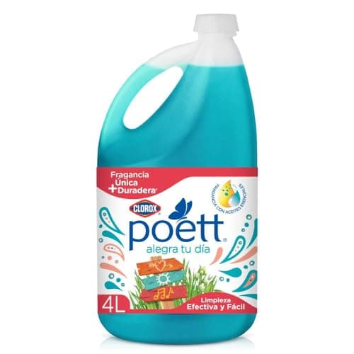 Limpiador Multiusos Aromatizante Poett Alegra tu Día 4 L