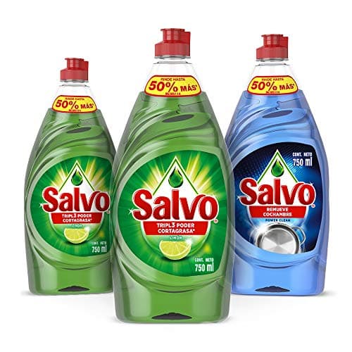 Salvo Lavatrastes Liquido Limon 750 ml