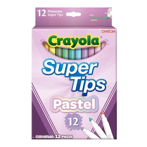 Crayola Plumones Super Tips Pastel