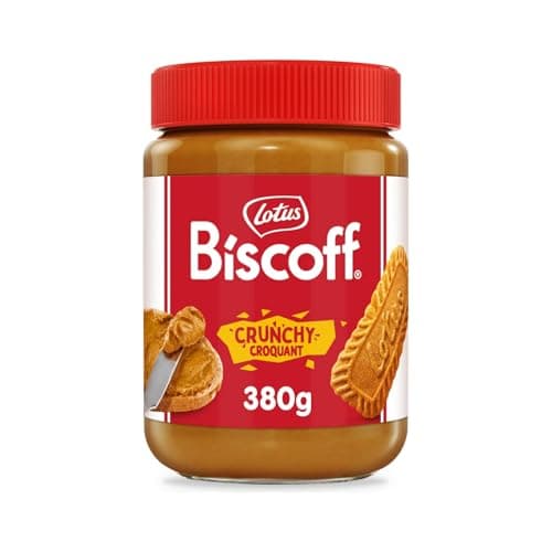 Lotus Biscoff Crujiente Galleta Spread, 380 gramos