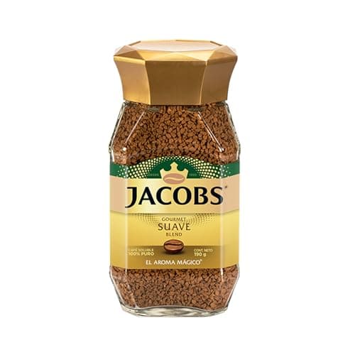 Jacobs Suave | Café soluble Liofilizado | 190 g | Instantáneo | Gourmet