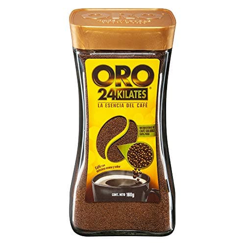 ORO 18180 Oro Cafe Soluble 24 Kilates 160 Gr, 160 gramos