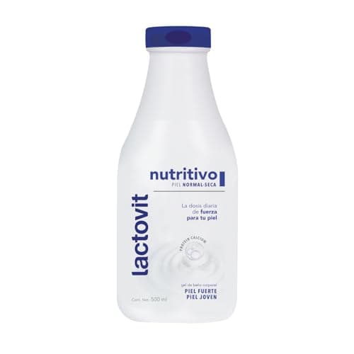 Lactovit - Gel Original Hidratante y Nutritivo - 500 ml - Jabón Líquido Corporal Ideal para Hombre