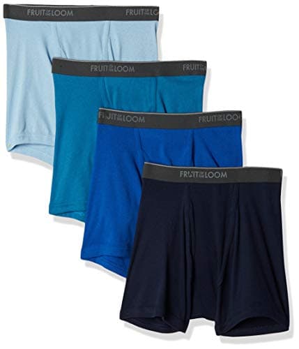 Fruit of the Loom, Boxer Trunk para Hombre 4pk, XL, 4TR761M.J0U