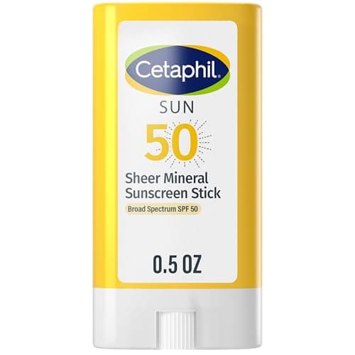 CETAPHIL | Bloqueador Protector Solar Mineral Facial en Stick | SPF 50 | Resistente al Agua