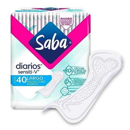 Saba Protectores Diarios Sensiti-v 40 piezas