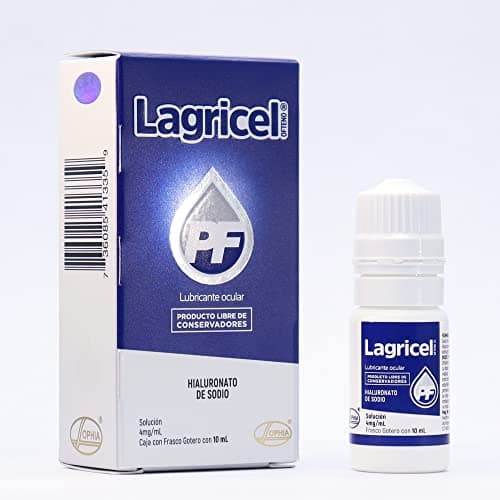 LAGRICEL PF OFTENO Lágrima Artificial Lubricante Ocular Hialuronato de Sodio 4 mg/mL
