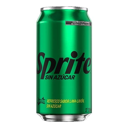 Sprite 6 Pack Refresco Sabor Lima-Limón Sin Azúcar Lata 355 ml cada uno