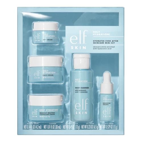 e.l.f Hydrated Ever After Skincare Mini Kit de cuidado de la piel