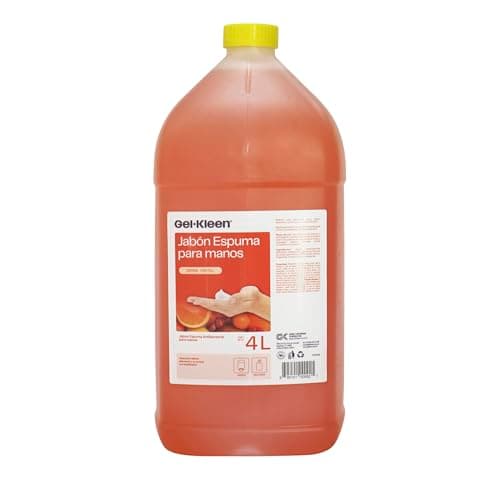 Gel Kleen. Jabón Espuma Antibacterial. 4 Litros. Frutal