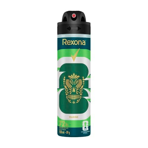 Antitranspirante en Aerosol REXONA MEN Marine, 150 ml
