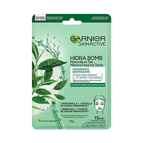 Garnier Skin Active Garnier skin active hidra bomb mascarilla facial en tela hidratante matificante