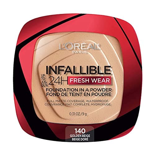 L'Oréal Paris Infallible 24H Fresh Wear Base de Maquillaje 140 Golden Beige