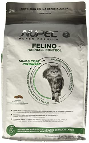 Nupec Comida para Felino Hairball, 3 kg