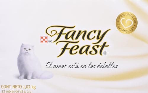 Purina Fancy Feast Petit Fillet Adulto Todos los Tamaños Sabor Pollo 12pack de 85g