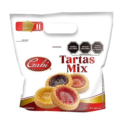 Gabi Galletas, Tartaletas con Relleno Mix, 400 gr