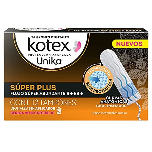 Kotex Tampones Digitales Unika Súper Plus