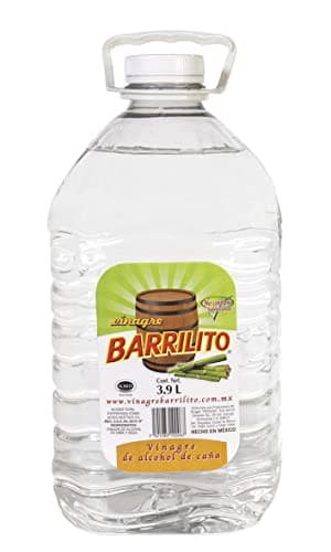 Barrilito Vinagre Blanco, Alcohol Caña, 3900 Mililitros