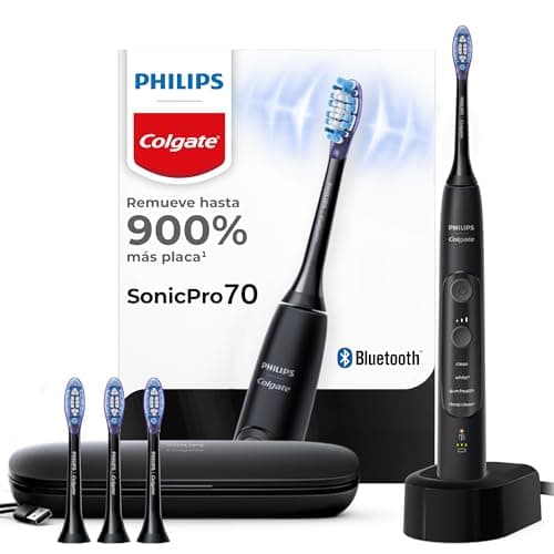 Philips Colgate Cepillo de Dientes Eléctrico SonicPro 70. Recargable