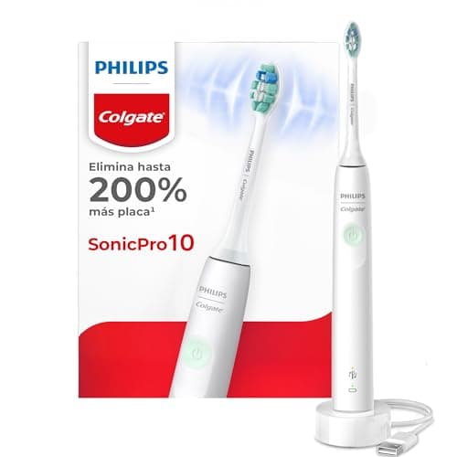 Philips Colgate Cepillo de Dientes Eléctrico SonicPro 10 recargable