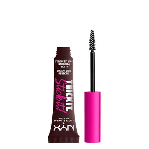 NYX Professional Makeup, Thick It Stick It! Gel de cejas con color, 7ml. Tono: Espresso. Mascara de