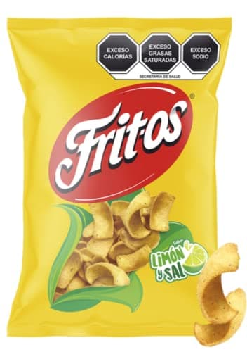 Sabritas Fritos Sabor a Limón y Sal Botana 170 g