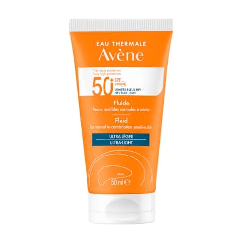 Avene Protector Solar Facial Dermatológico Sin Color FPS 50+
