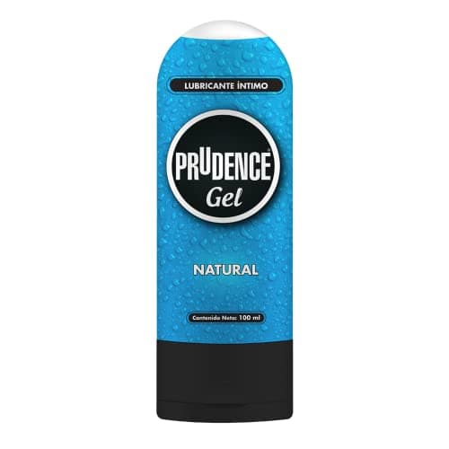 prudence gel, lubricante intimo a base de agua, comestible sin color, no mancha la piel ni la ropa