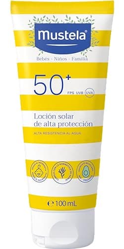 Mustela Loción Solar De Alta Protección FPS 50+, 100ml