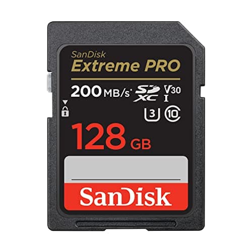 SanDisk Tarjeta de Memoria Extreme Pro SDXC UHS-I de 128 GB