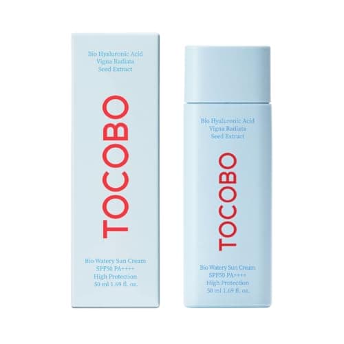 TOCOBO Bio Watery Sun Cream SPF50+ PA++++ 50 ml Protector Solar Facial Vegano e Hidratante