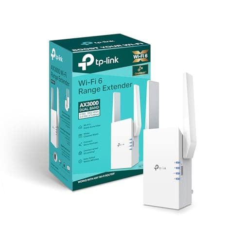 TP-Link RE705X AX3000 Dual Band WiFi 6 Range Extender Gigabit Ethernet TPLink