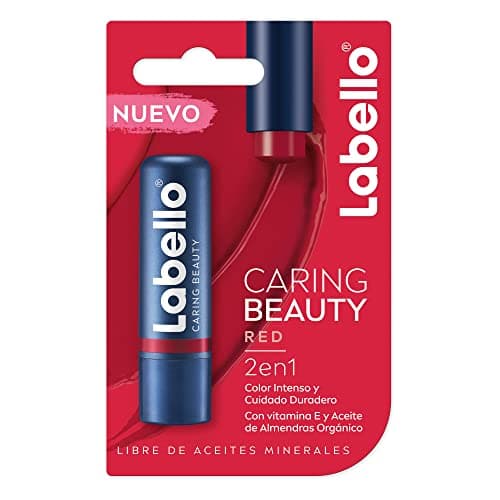 LABELLO Bálsamo Labial Caring Beauty Red (4.8 g)
