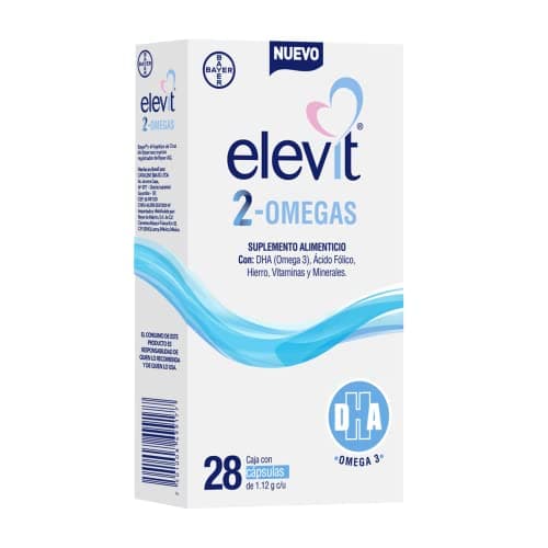 Elevit 2 Omegas, Suplemento Alimenticio