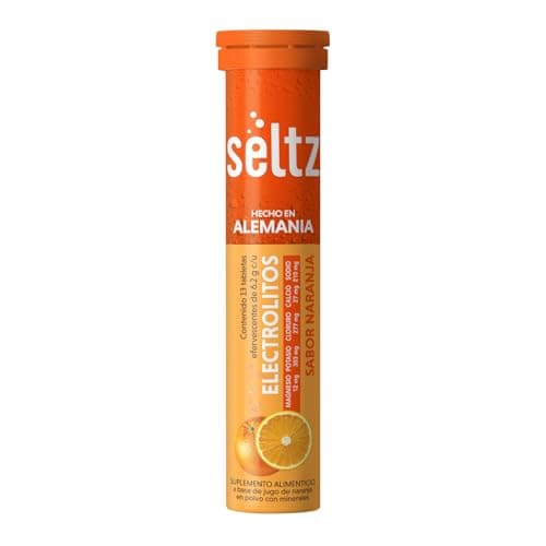 Seltz Electrolitos sabor Naranja