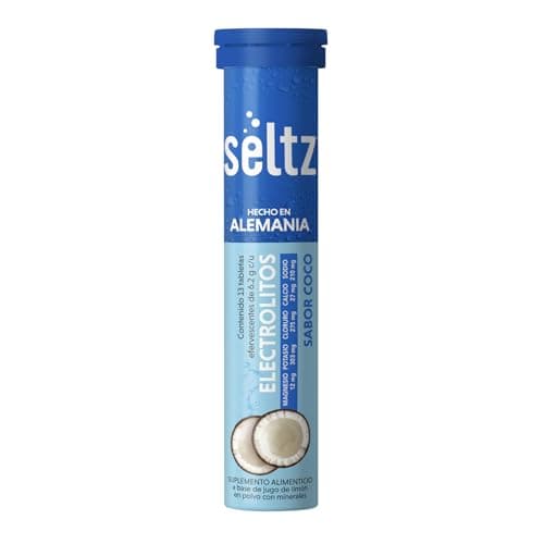 Seltz Electrolitos sabor Coco