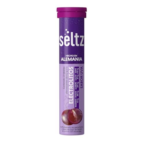 Seltz Electrolitos sabor Uva