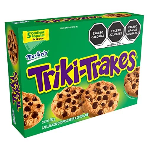 Marinela Galletas Triki Trakes, 5 paquetes, 255g
