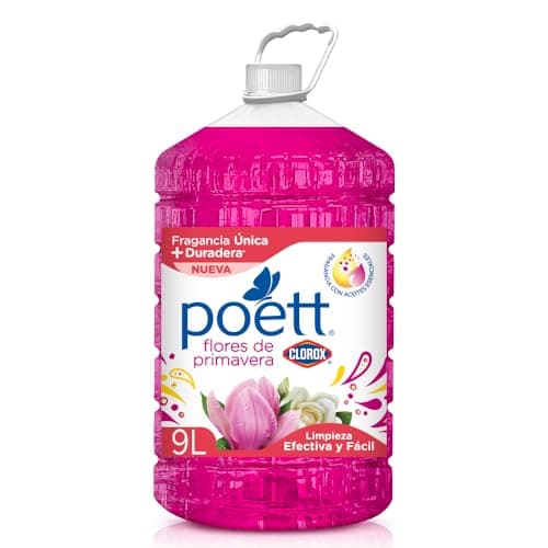 Limpiador Multiusos Aromatizante Poett Flores de Primavera 9 L